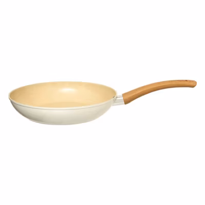 Poêle Harmony D24cm en aluminium forgé beige – Beige- 5five