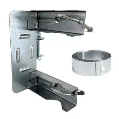 Cerclage cheminée simple Galvanisé 2 tendeurs + Feuillard Galvanisé 5m HDSAT