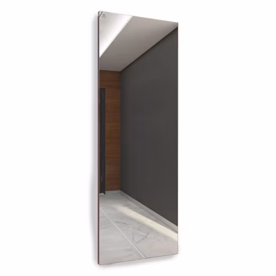 Radiateur case slim miroir eau chaude contour blanc  HXL : 1360x420mm – 422 Watt – CAS1360/420SMZXB