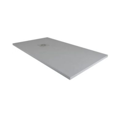 Receveur de Douche 70X115 cm Ligne Vulcano Fin Gris foncé Ral 7005 en Résine Synthétique et Poudre de Marbre  – FRASCIO