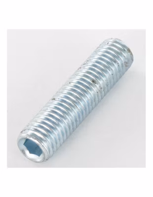 Vis métaux Sans tête six pans creux (sthc) Clé de 3 HC3 M6X25 Bout cuvette Acier zingué – 1 pièce