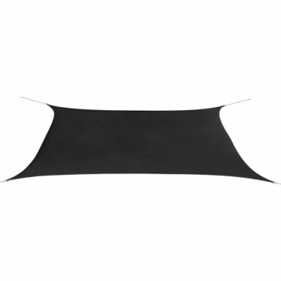vidaXL Parasol en tissu Oxford rectangulaire anthracite 4×6 m