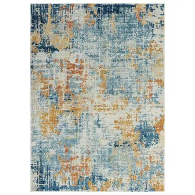 Tapis salon et chambre moderne tissé plat MIRAGE 120×170 cm