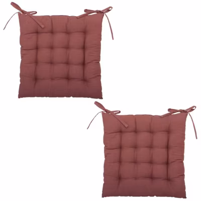Lot de 2 galettes de chaise ANJALI
