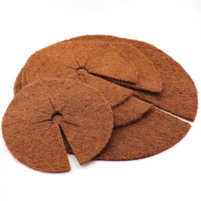 10 disques de paillis de noix de coco 37cm tapis en fibre de coco Aquagart