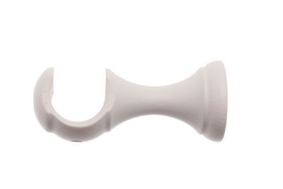 1 SUPPORT MOYEN OUVERT – BLANC MAT – 8CM – DIAMÈTRE 28