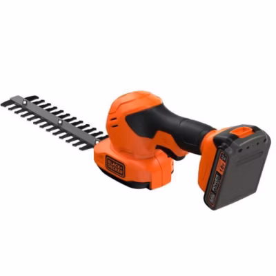 Sculpte-haies et cisaille a gazon sans fil + batterie 2Ah + chargeur – BLACK&DECKER – BCSS18D1-QW – 18V