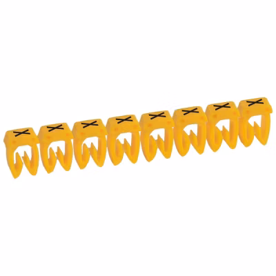 038323 Legrand – Boite De 300 Repères Cab 3 Pour Fils 0,5mm² à 1,5mm² – Marquage Lettre X