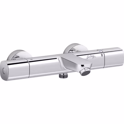 Mitigeur de bain-douche mural avec inverseur intégré – Débit 20 L/min – July+ – Jacob Delafon