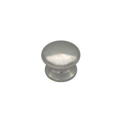 Bouton tirant de porte fixe D70 mm en aluminium Argent poli – breveté – lot de 6 boutons