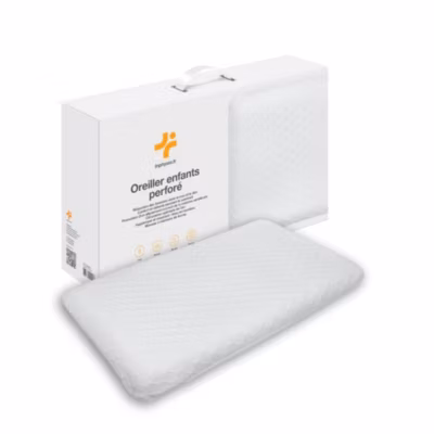 Oreiller enfant respirant en tissu de bambou 50x30x5,5 – INPHYSIO