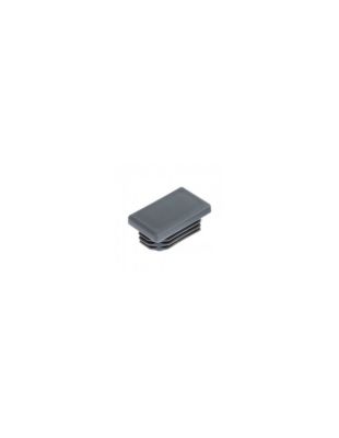 Bouchon rectangle pour tube 45X15 épaisseur tole du tube 1 à 2 nylon noir – 1 pièce