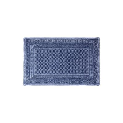 Tapis de bain Coton FLAIR  50x80cm Bleu denim Elements by Spirella