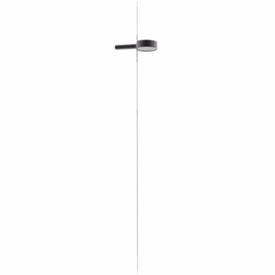 Zafferano SUPER O Lampe LED suspendue noire rechargeable et dimmable 1 Modules d&rsquo;éclairage