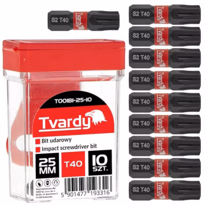 Boîte de 10 embouts T40 – S2 – Longueur 25mm