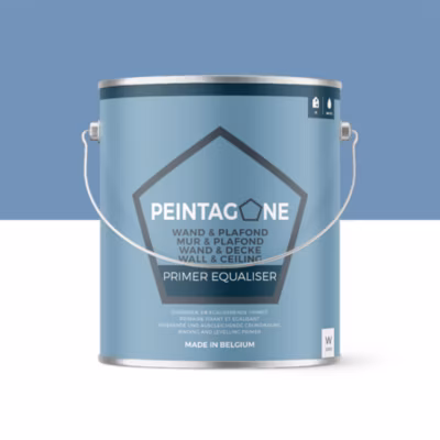 Sous-couche fixante & égalisante pour murs & plafonds intérieurs – Primer Equaliser, 4 l, Blue Addict (PE087) (PE087)
