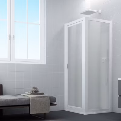 Cabine paroi de douche pivotante 70×70 ouv. 70 CM H 190 en Acrylique mod. Sigma Duo
