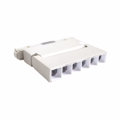 Projecteur LED sur Rail Magnétique 48V DC 6W BLANC Orientable – Blanc Neutre 4000K – 5500K – SILAMP