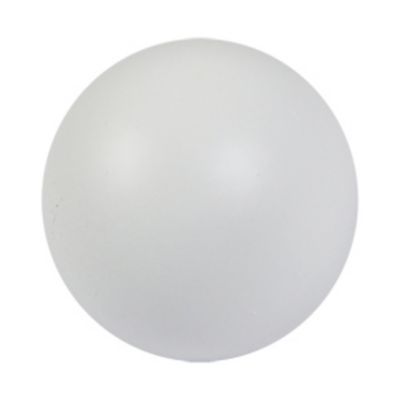 Bouton de meuble boule bois diamètre  50mm  bois laqué blanche lot de 24 piéces