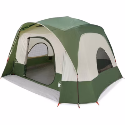 Tente de cabine familiale 6 personnes vert imperméable vidaXL