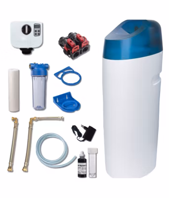 Adoucisseur d&rsquo;eau 25L Vanne Canature complet avec accessoires